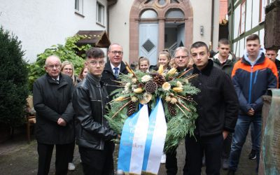 „Durch Partnerschaftsarbeit zur Aussöhnung beitragen“ Gedenkfeiern zum Volkstrauertag am 17. November 2019 in Gudensberg